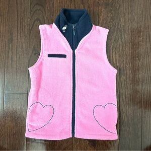 The Beaufort Bonnet Company Pink Vest with Navy Trim